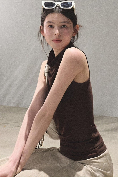 Flowing Twilight Halter Vest