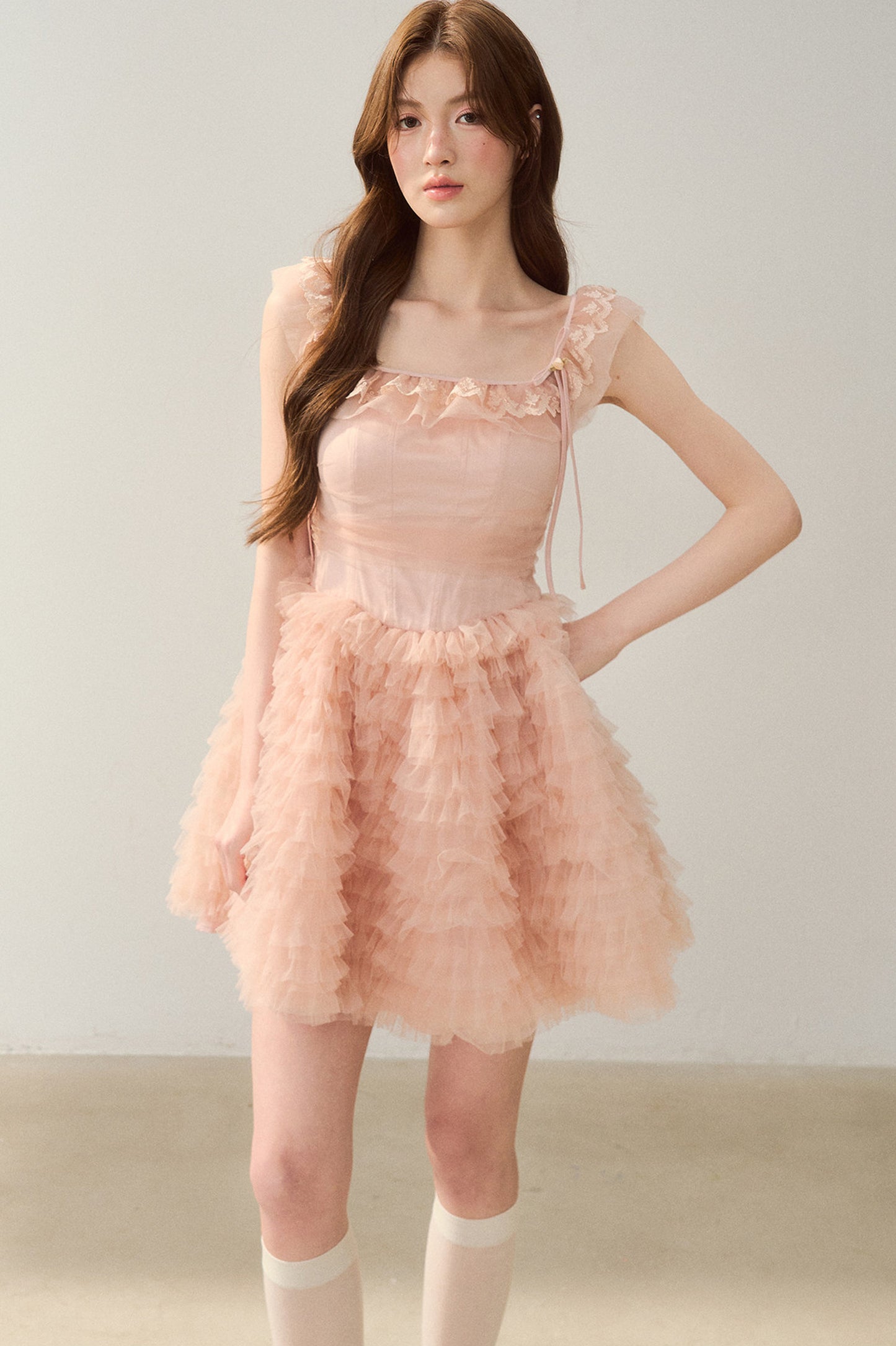 Robe en tulle bouffante de cours de ballet