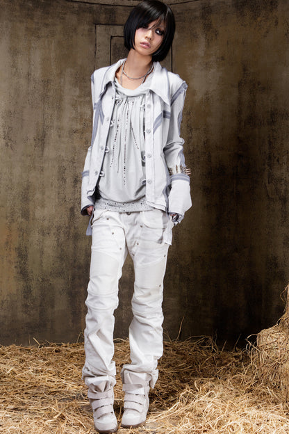 Gothic Layered-Look Jacket