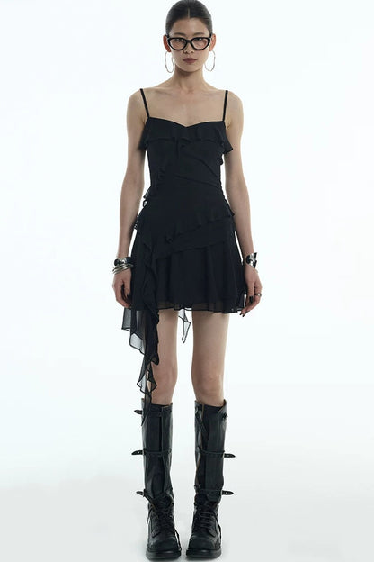 Romantisches Retro-Set mit asymmetrischem Rock
