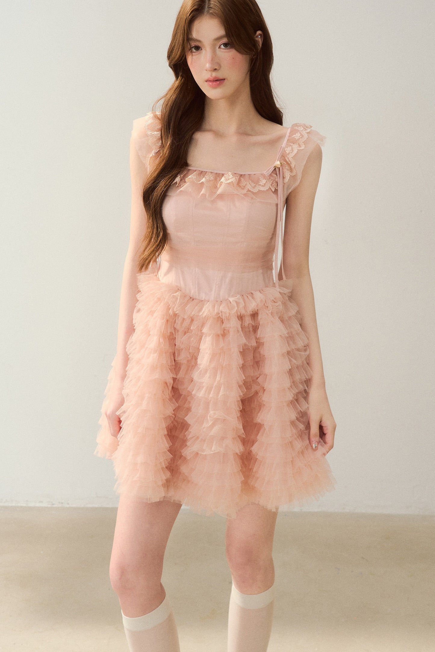 Robe en tulle bouffante de cours de ballet
