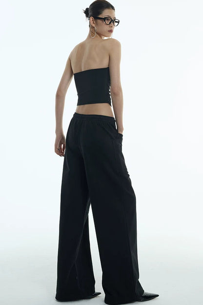 Elastic Pleated Tube Top