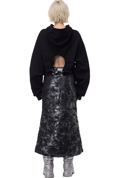 Electric Moon Quilted Skirt