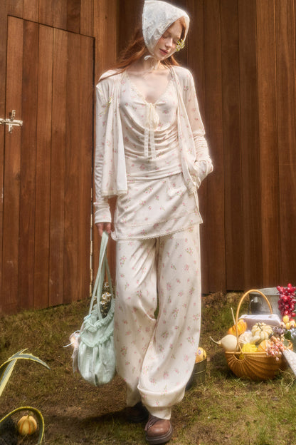 Liberty Print Cardigan and Dress Set-Up