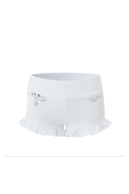Hooded Cat Ear Vest Shorts Set-Up