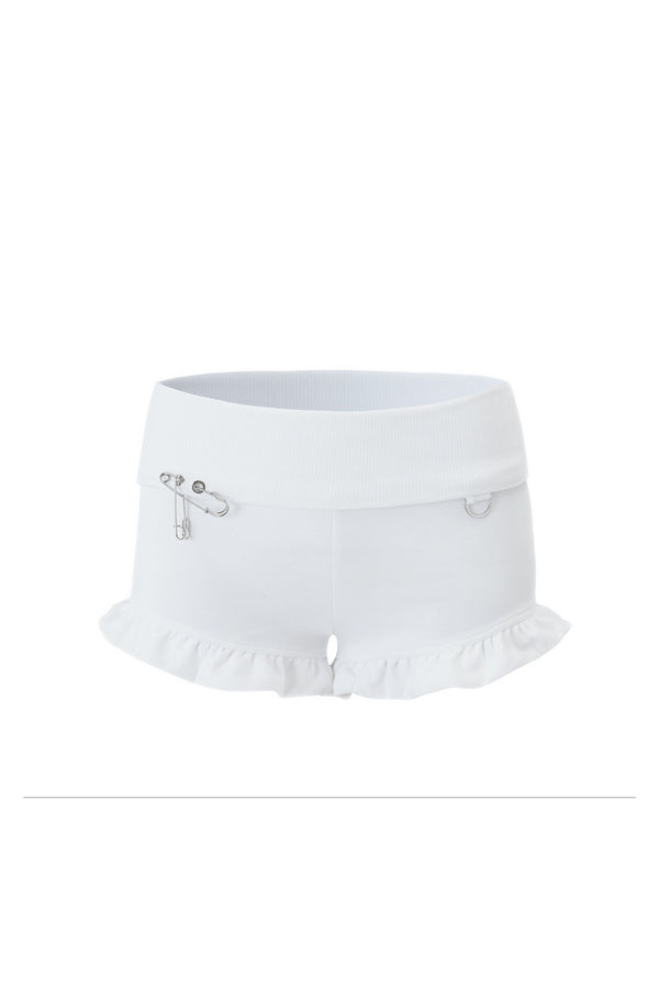 Hooded Cat Ear Vest Shorts Set-Up