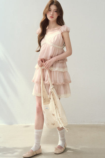 Tiered Babydoll Dress