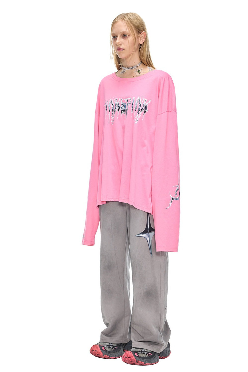 Punk-T-Shirt im Light-Subkulturstil