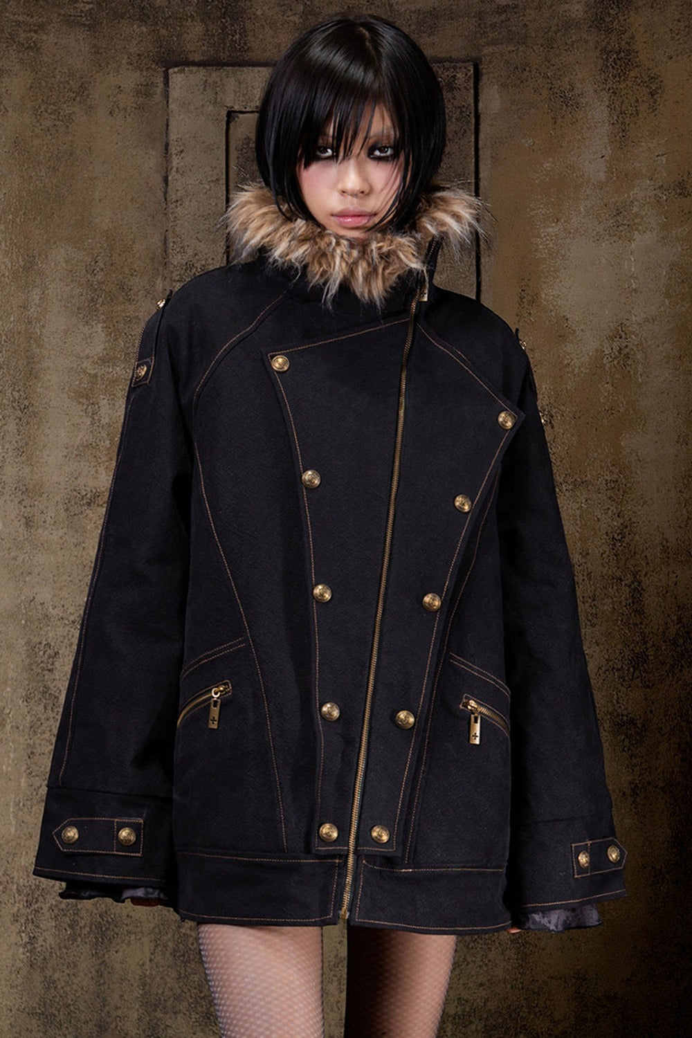 Style Mid-Length Loose Jacket