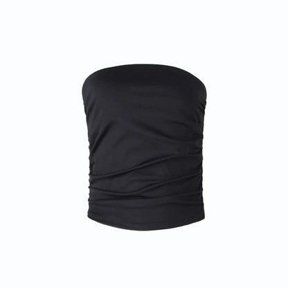 Elastic Pleated Tube Top