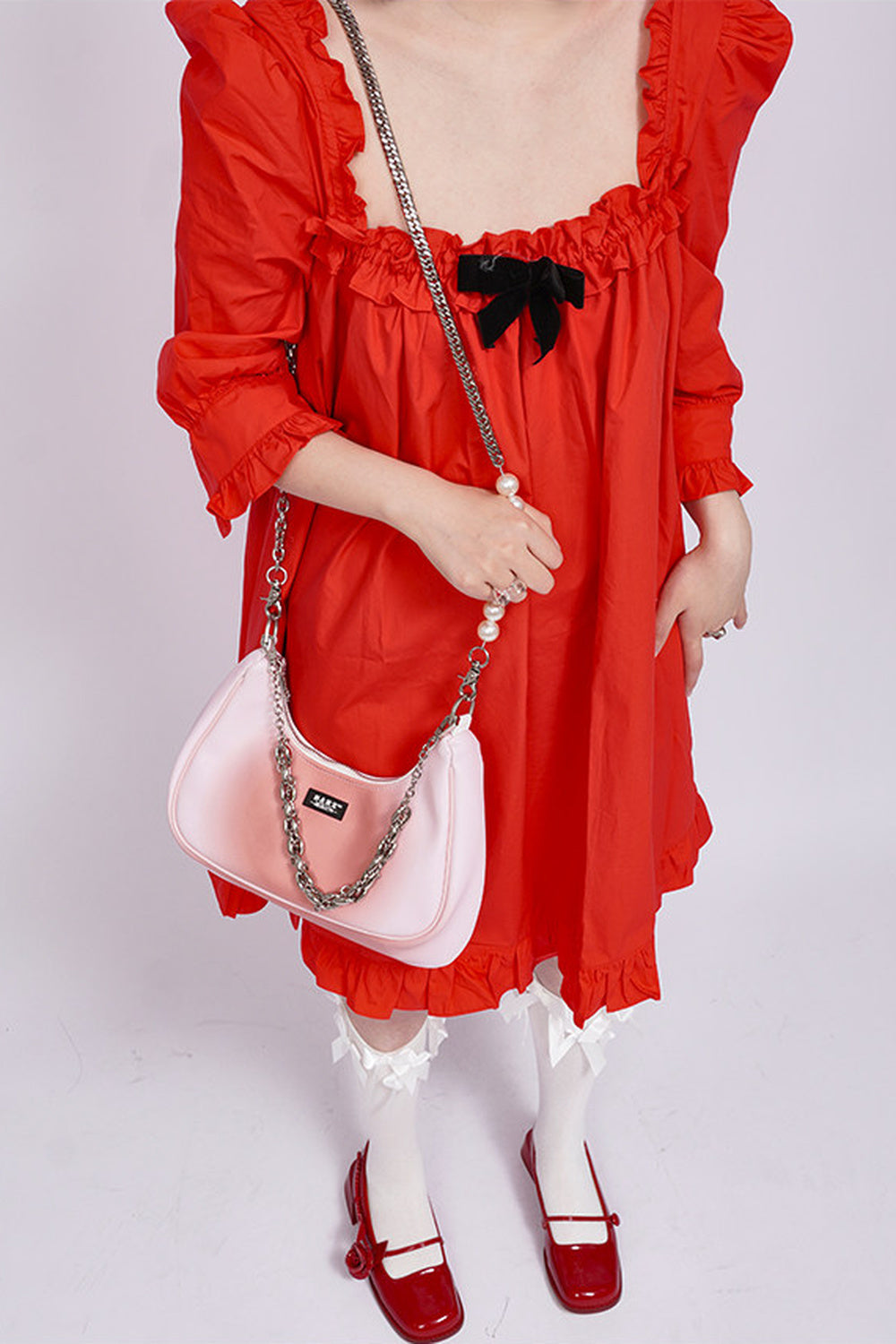 Macaron Graffiti Crossbody Bag