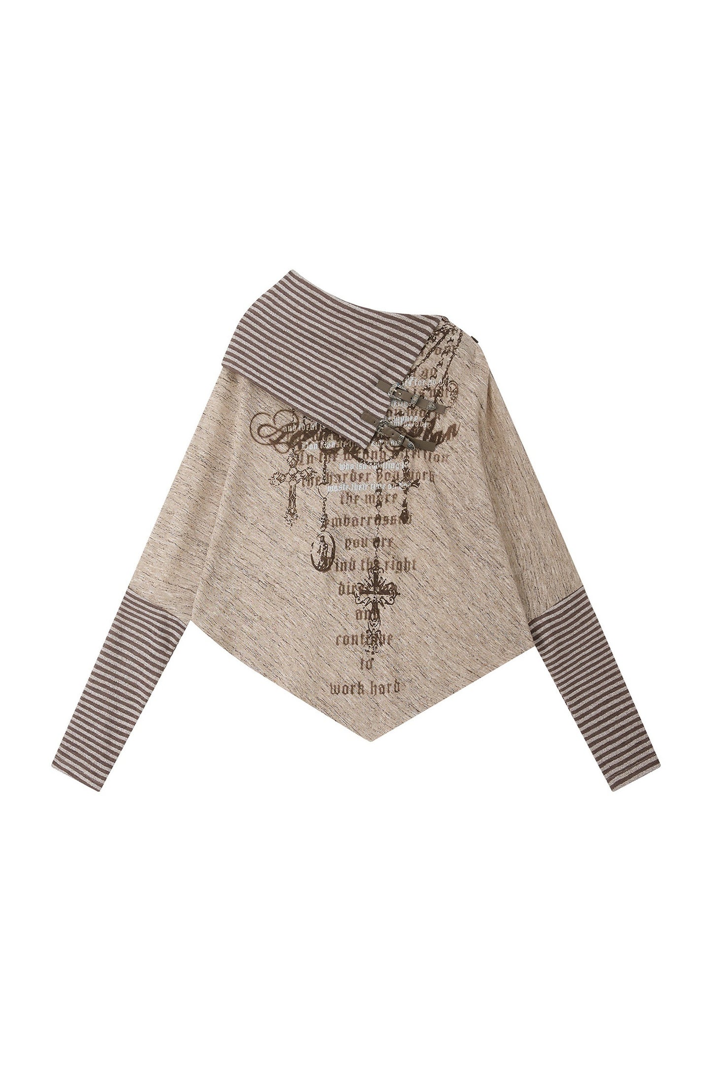Asymmetrical Batwing Sun Protection Top Set-Up