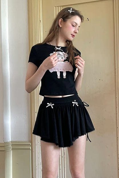 Angel's Tears Knitted Skirt