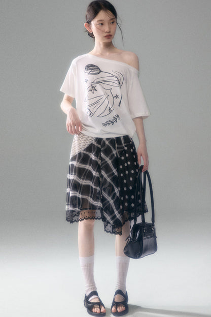 Summer Sequin Two-Way Wear Skirt