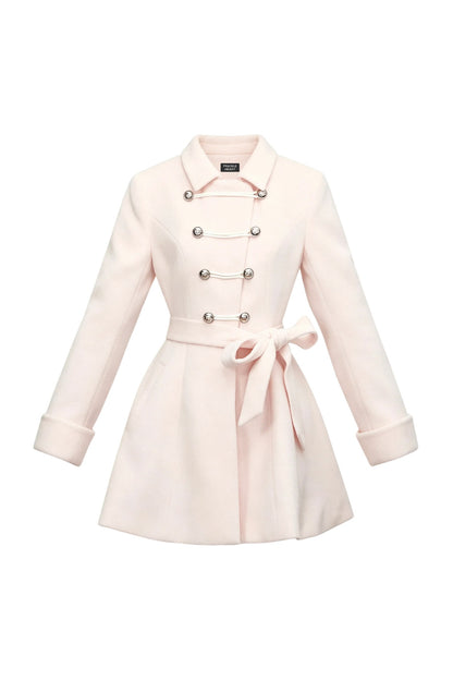 Napoleon Knight Style Woolen Cape Jacket Set-Up
