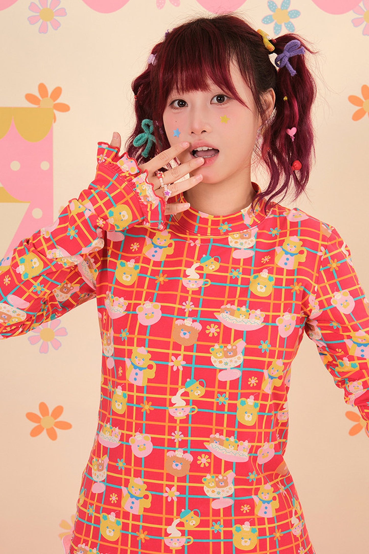 Showa Dessert House Stretch Knit Top