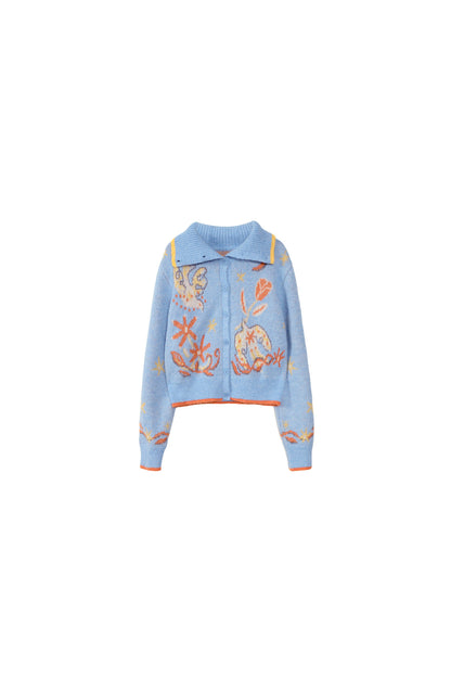 Bird Tulip Wool Knit Set-Up
