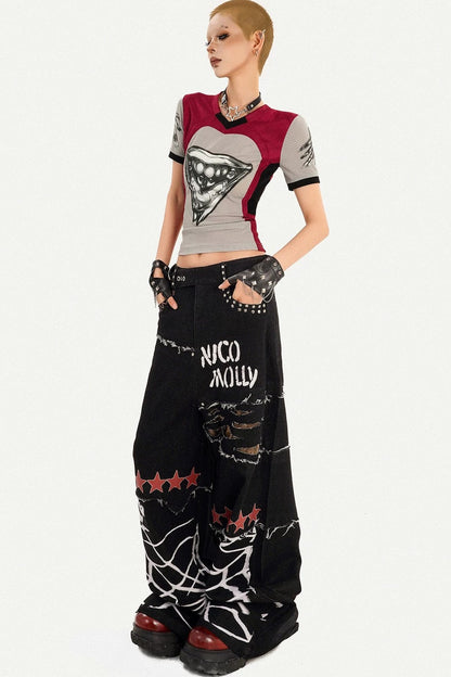 Deconstructed Retro Slim Top