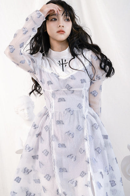 Butterfly Lace Princess Dress