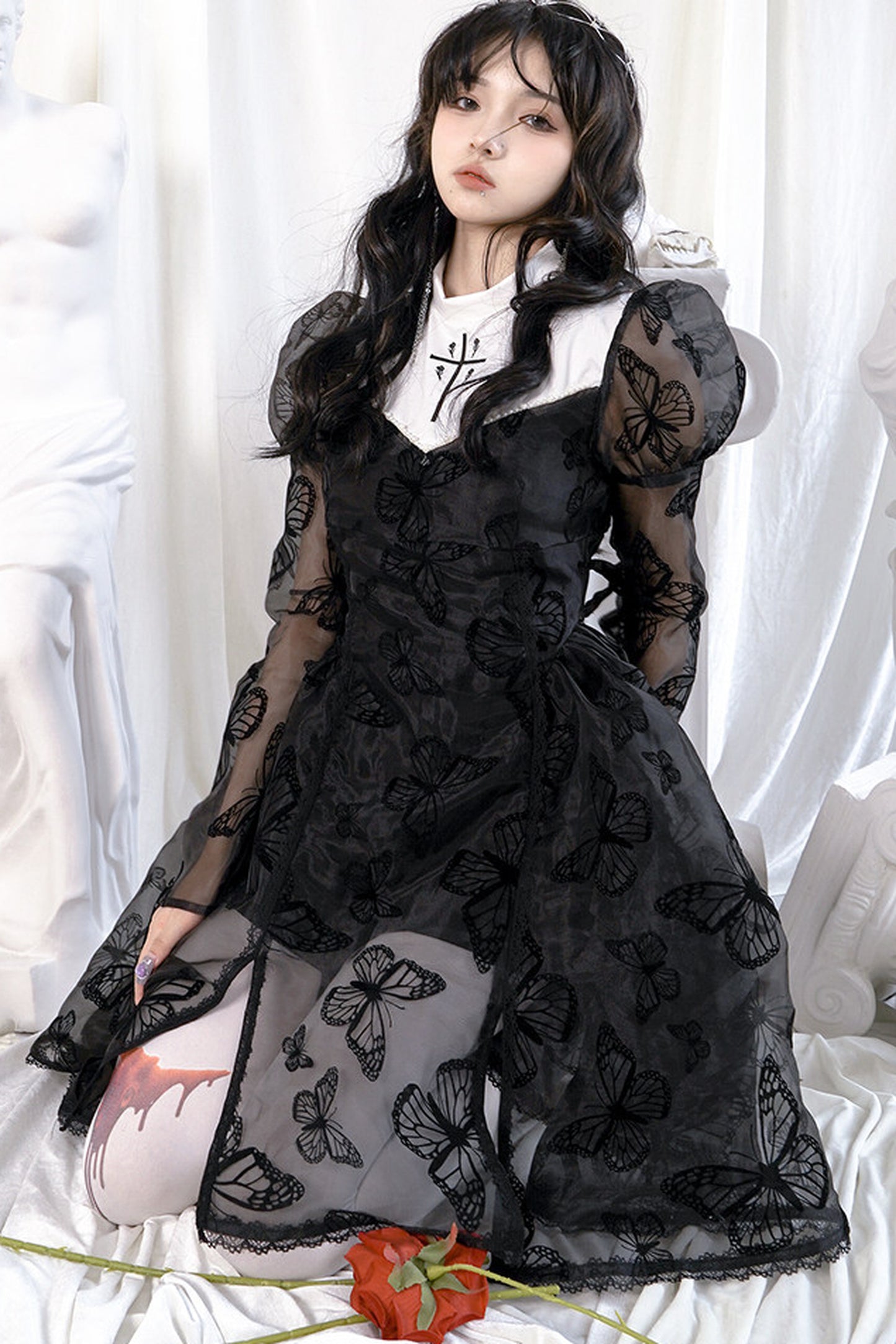 Butterfly Lace Princess Dress