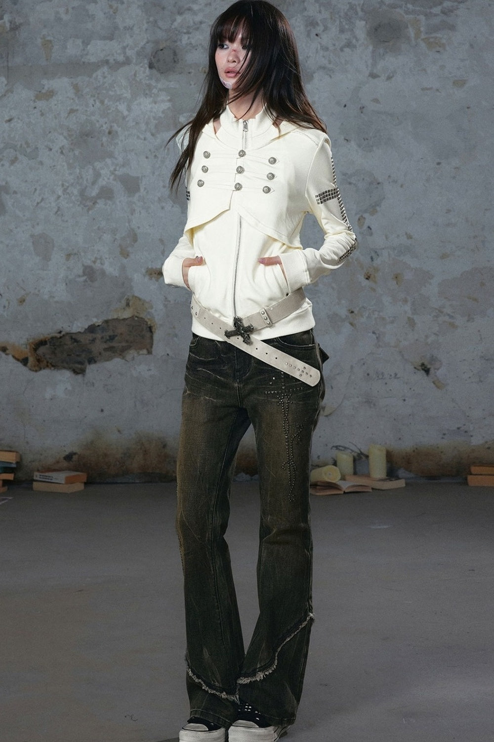 Napoleon Hooded Metal Jacket