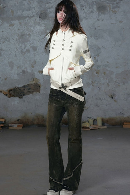 Napoleon Hooded Metal Jacket