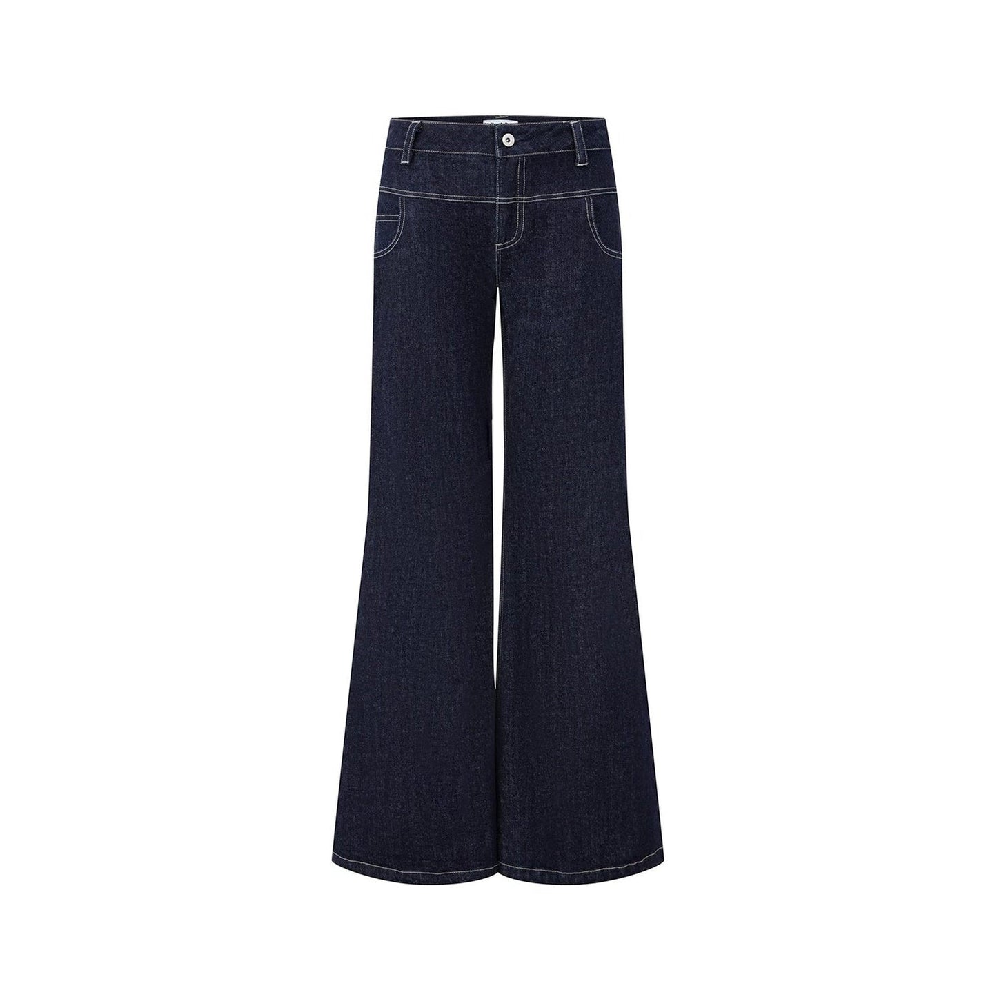 A Pose Retro Flared Jeans