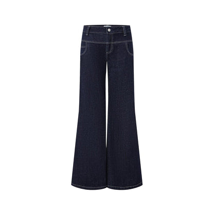 A Pose Retro Flared Jeans