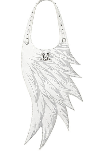 Angel Wings Rhinestone Underarm Bag