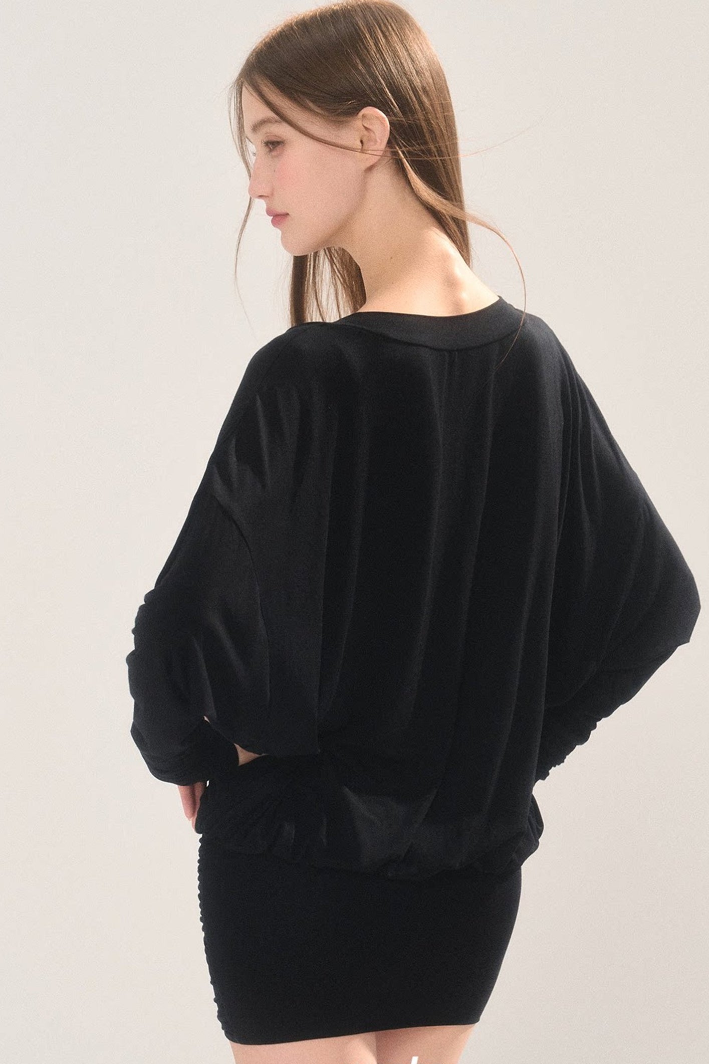 U-Neck Bow Dress