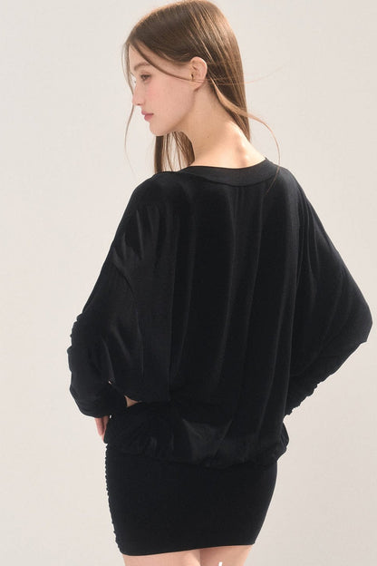 U-Neck Bow Dress