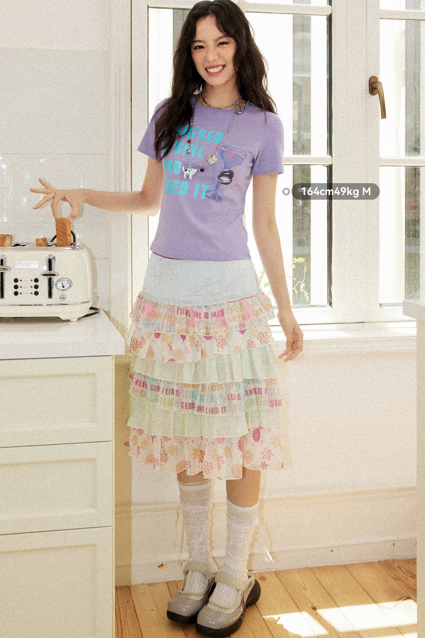 Color-Block Slimming Top
