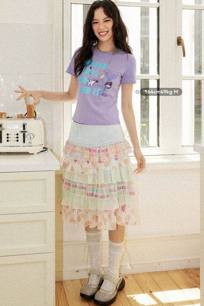 Color-Block Slimming Top