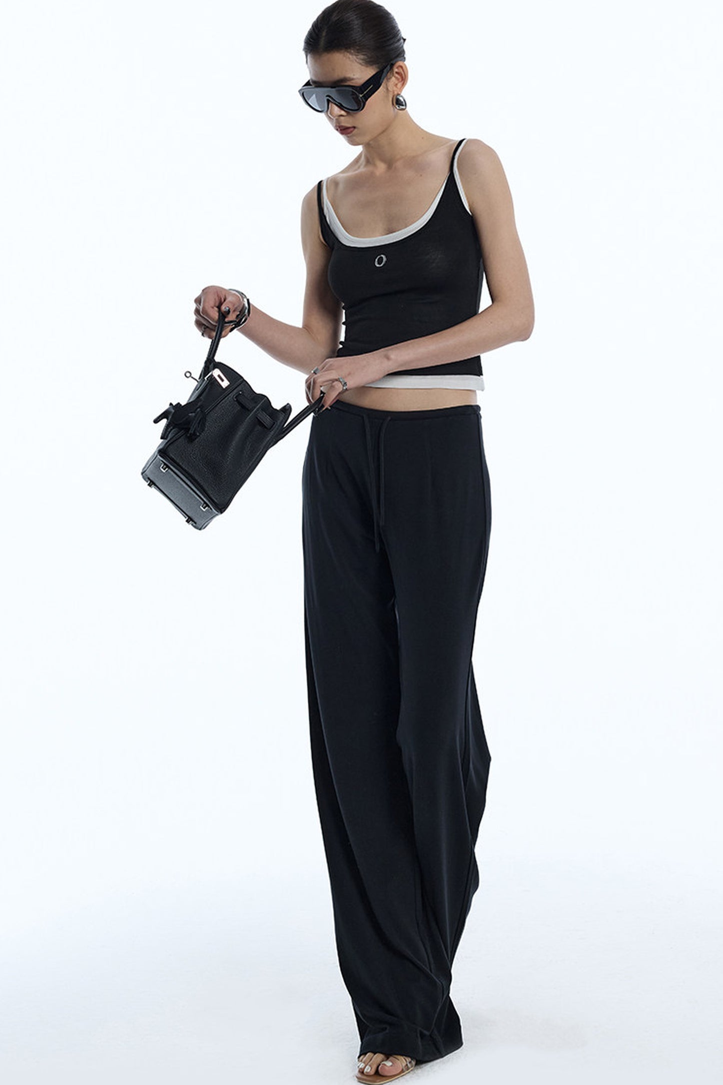 Loose Straight Casual Floor-Length Pants