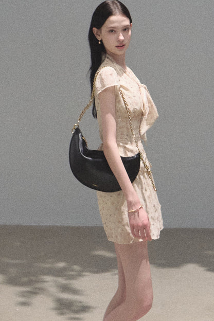 Horse Chestnut Floral Top and Skirt Set