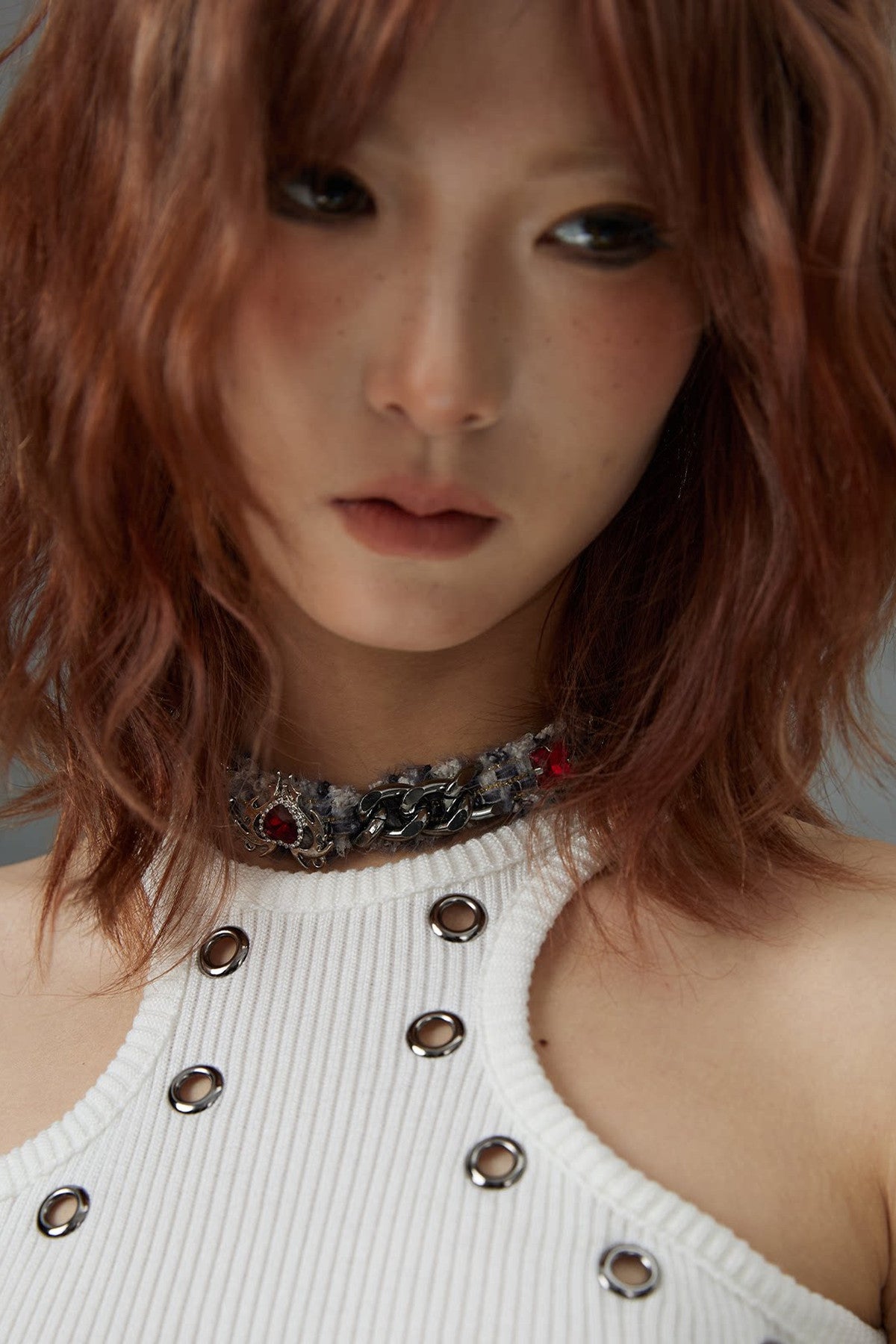 Punk Gothic Y2K Choker Necklace