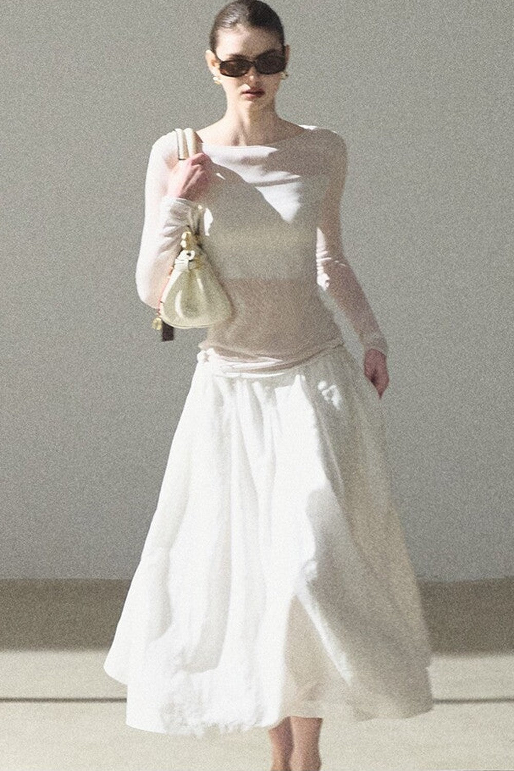Lyocell Triacetate Slim Top