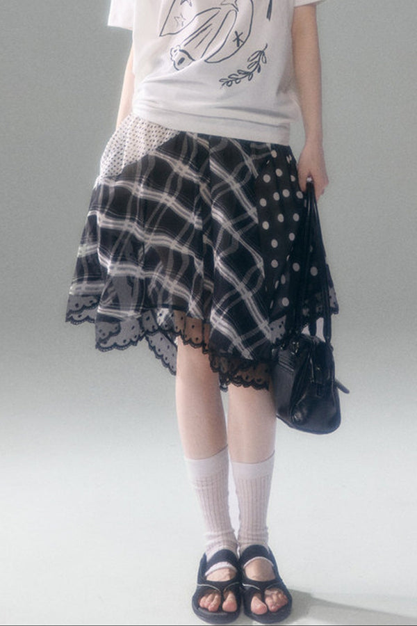 Summer Sequin Two-Way Wear Skirt