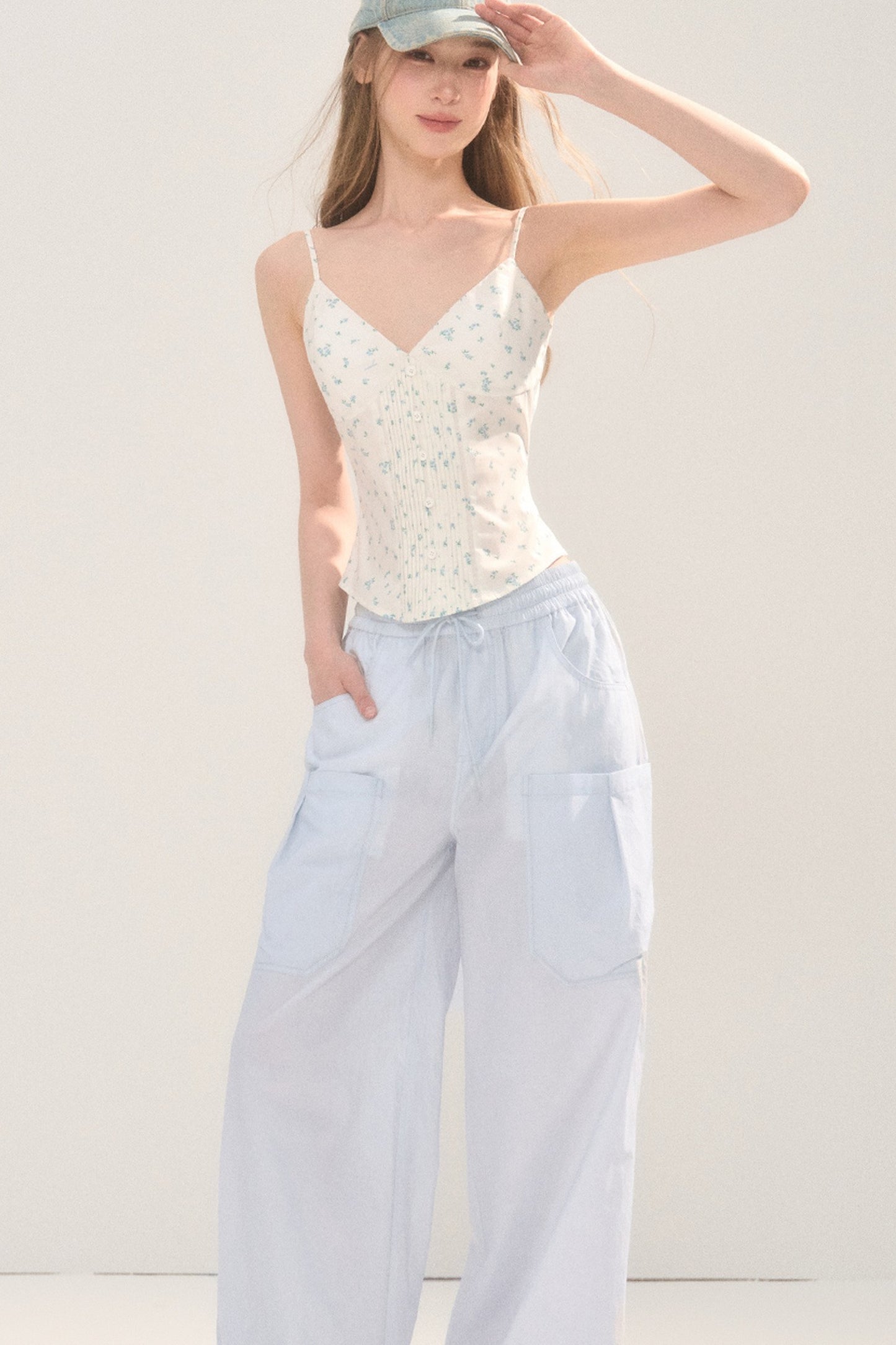 Floral V-Neck Camisole