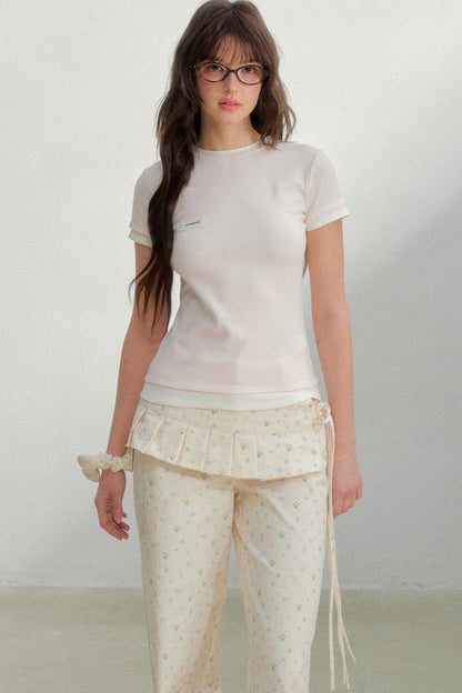 Oxygen Cotton Contrast Tee