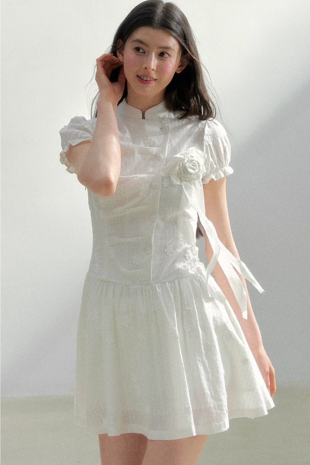 Retro Cheongsam Summer Dress
