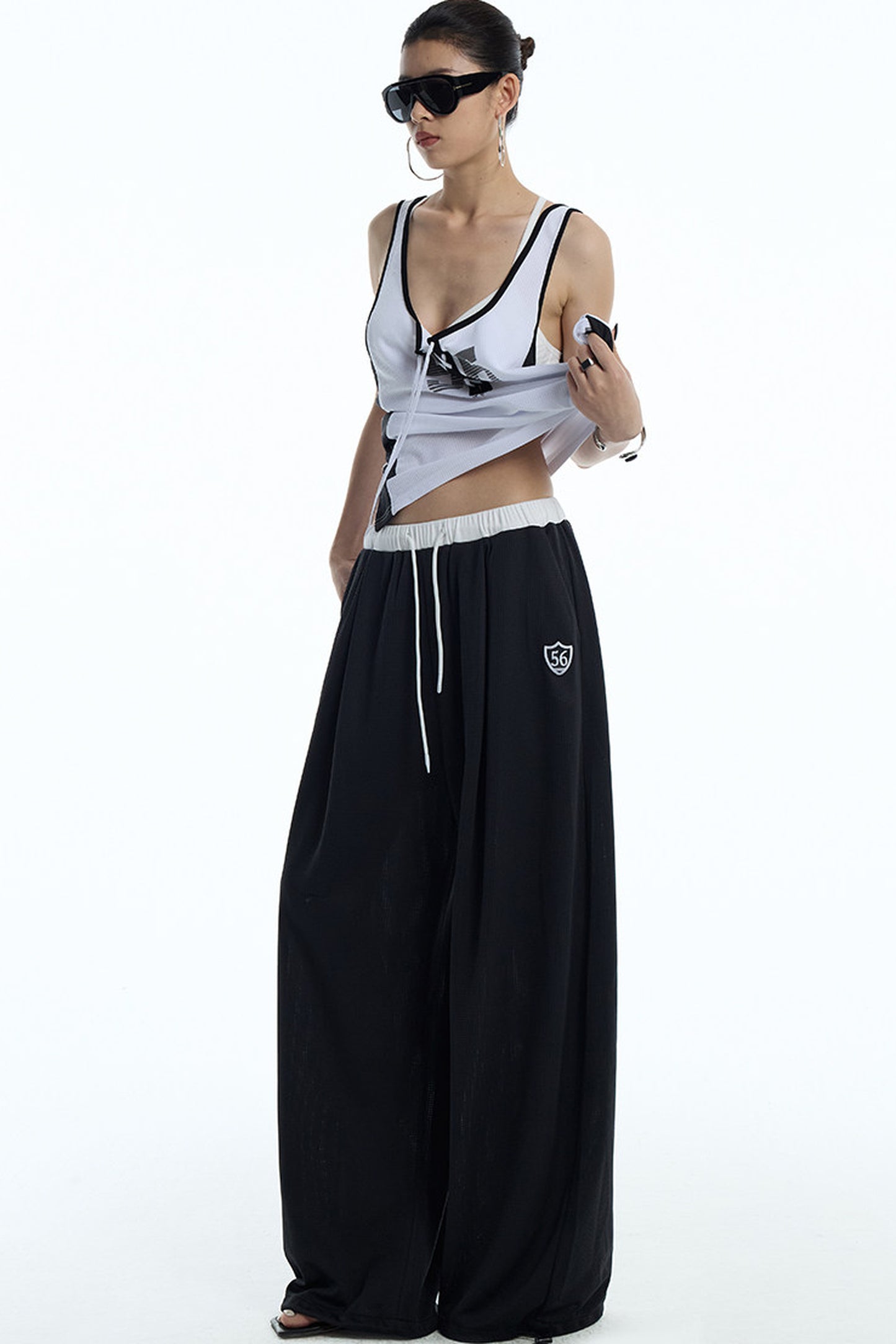 U-Neck Number 56 Jersey Vest