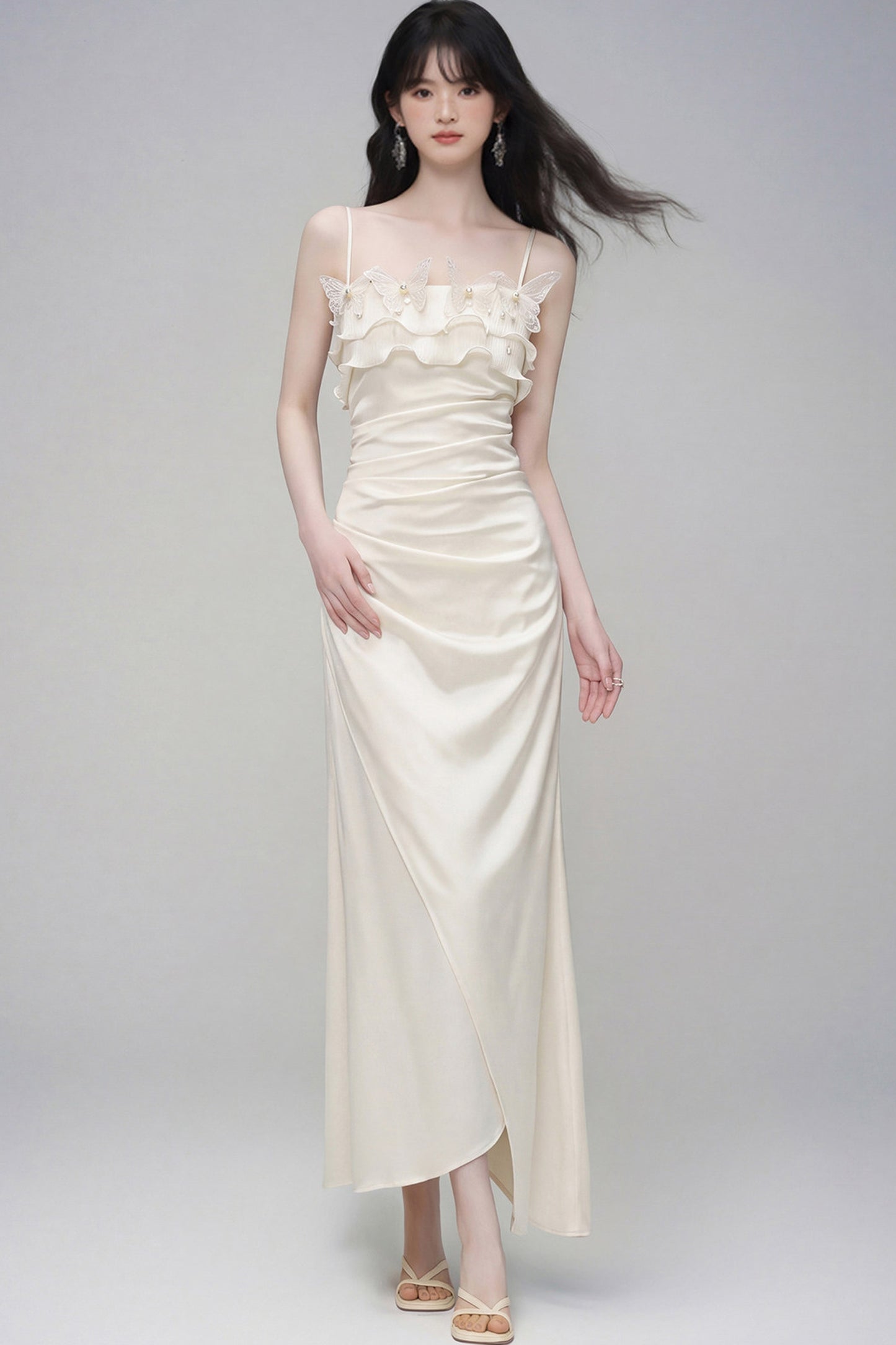 Butterfly Moon Spaghetti Dress