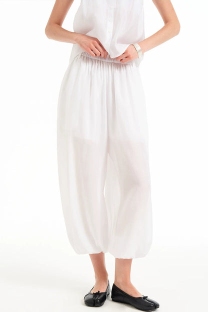 Tencel Lace-Trimmed Camisole Top Set-Up