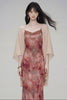 Rosa Feen-Strickjacke