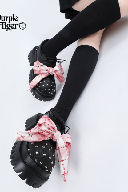 Rock Studded Platform Shoes