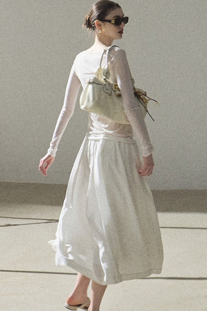 Lyocell Triacetate Slim Top