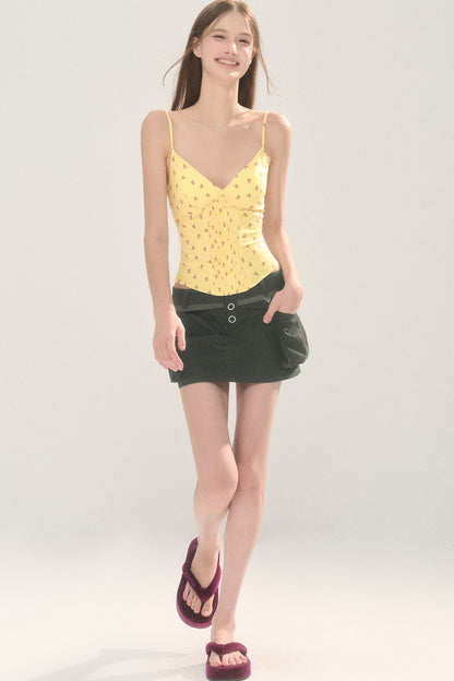 Floral V-Neck Camisole