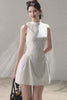 Abito corto Moonlight White