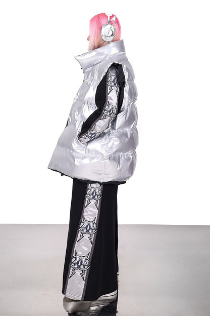 Reversible Y2K Cotton Vest